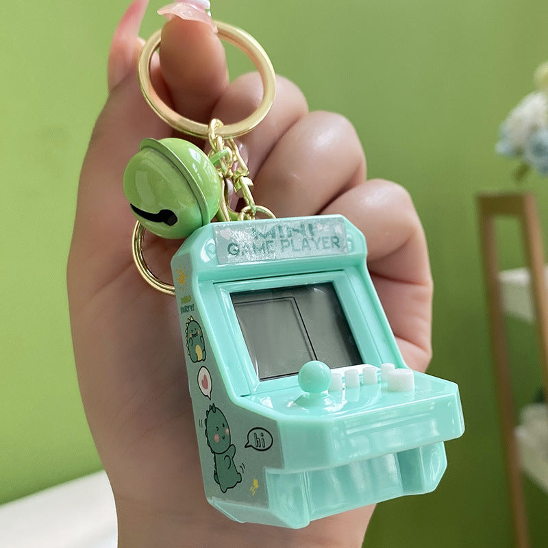 Wholesale Pocket Mini Tetris Game Machine Plastic Keychains